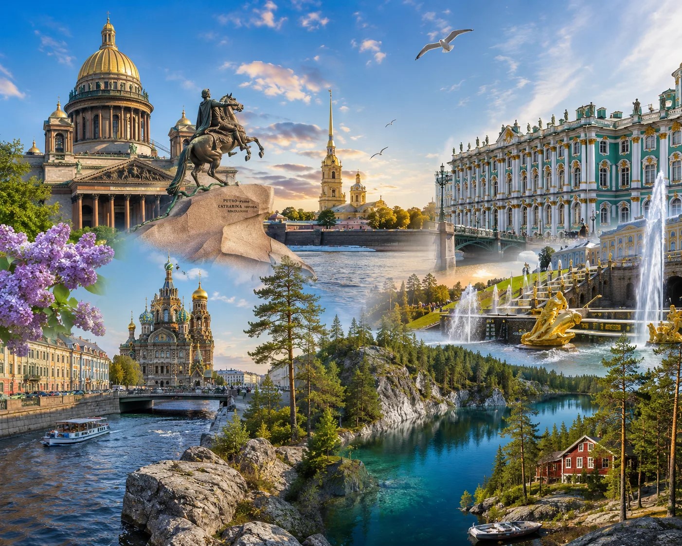 От дворцов Петербурга к тайнам Карелии