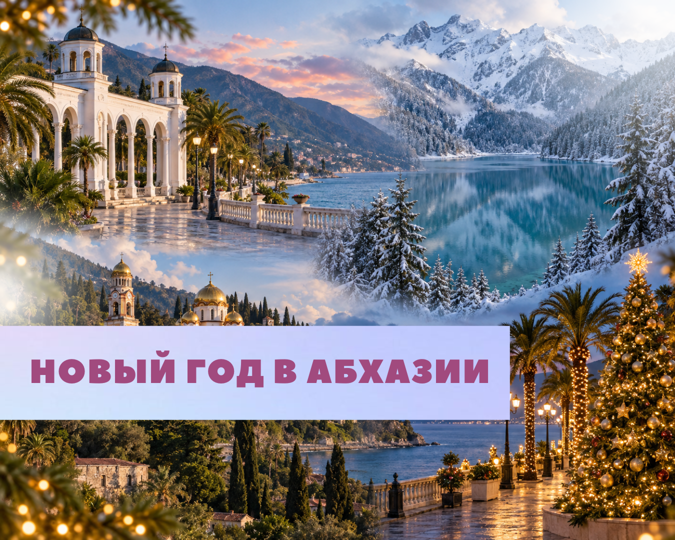 Новогодний Тур в страну Души - Абхазию